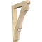 Ekena Millwork Balboa Rough Sawn Arts and Crafts Outlooker, Douglas Fir, 6"W x 30"D x 42"H OUT06X30X42BOA03RDF - alternate 1